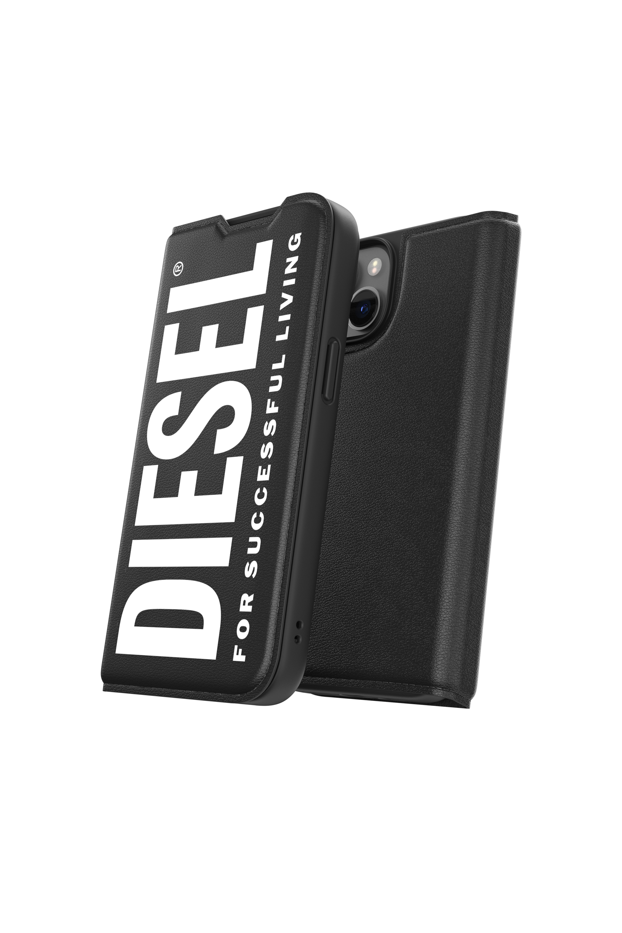 Diesel - 50260 BOOKLET CASE, Unisex's Booklet case core for iPhone 14 in Black - 3