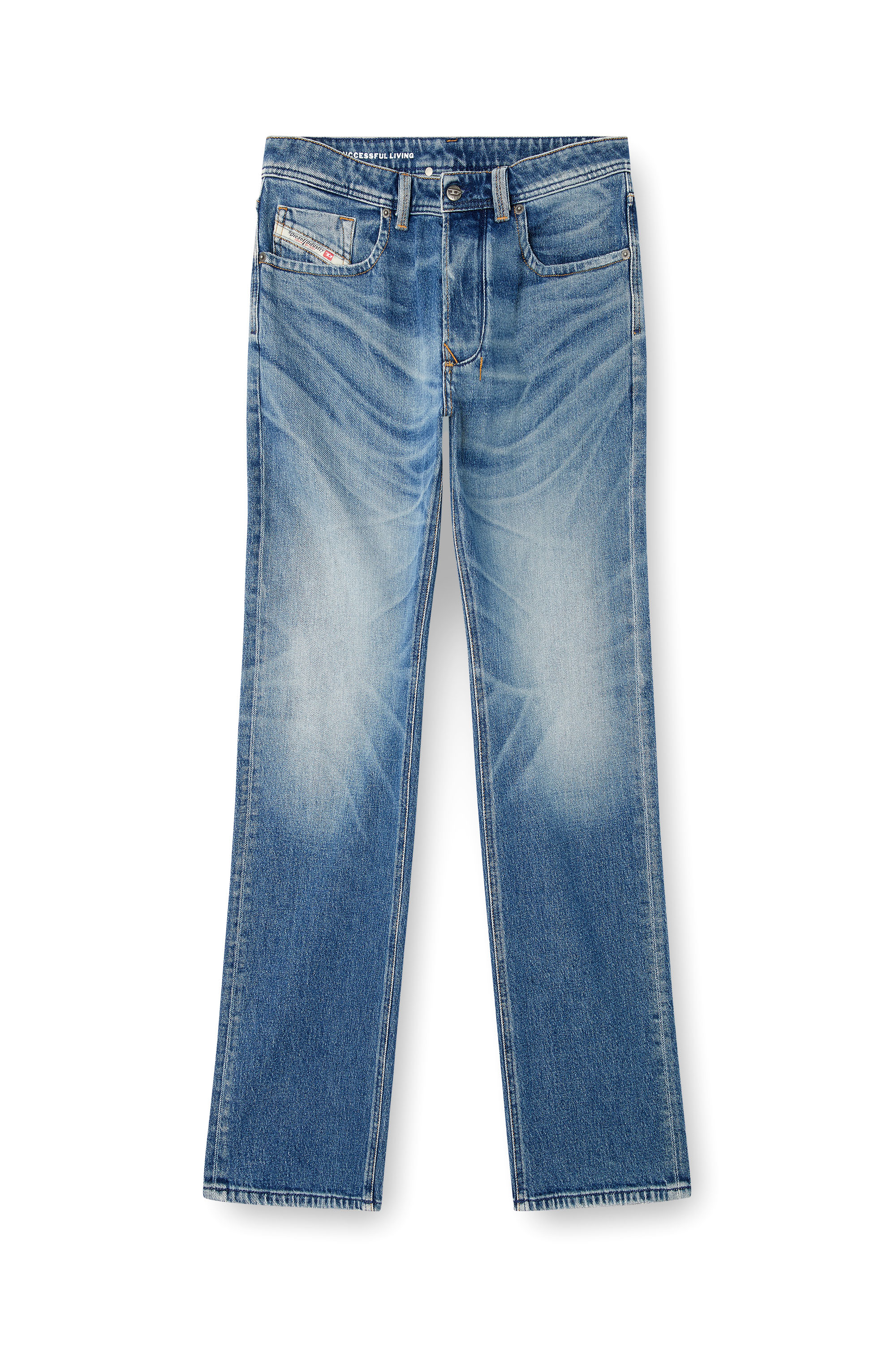 Diesel - Man's Regular Jeans 1985 Larkee 09M12, Medium blue - 2