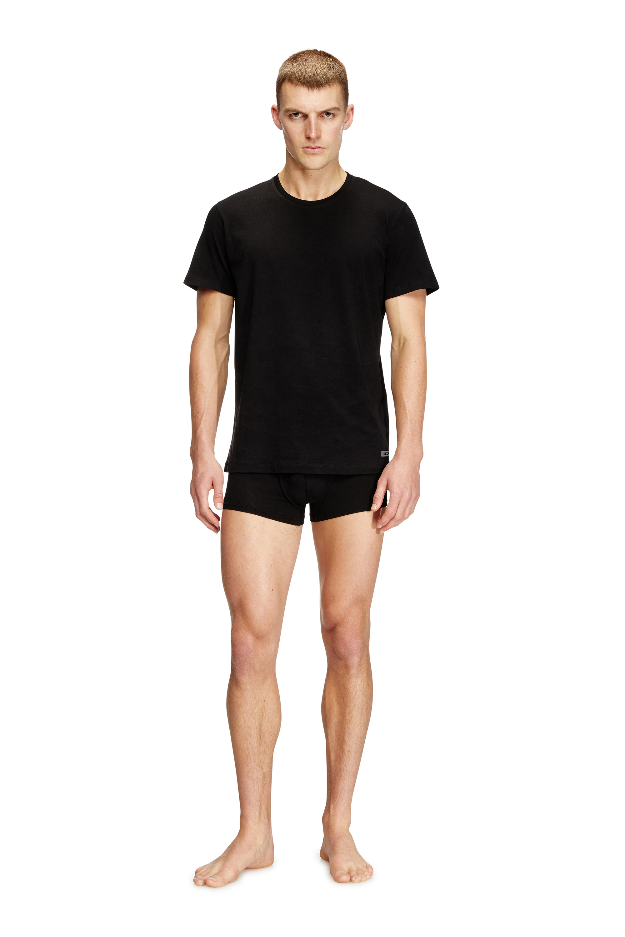 Diesel - RANDAL-D-BOX-3PACK, Man's Three-pack of T-shirts in Black - 1