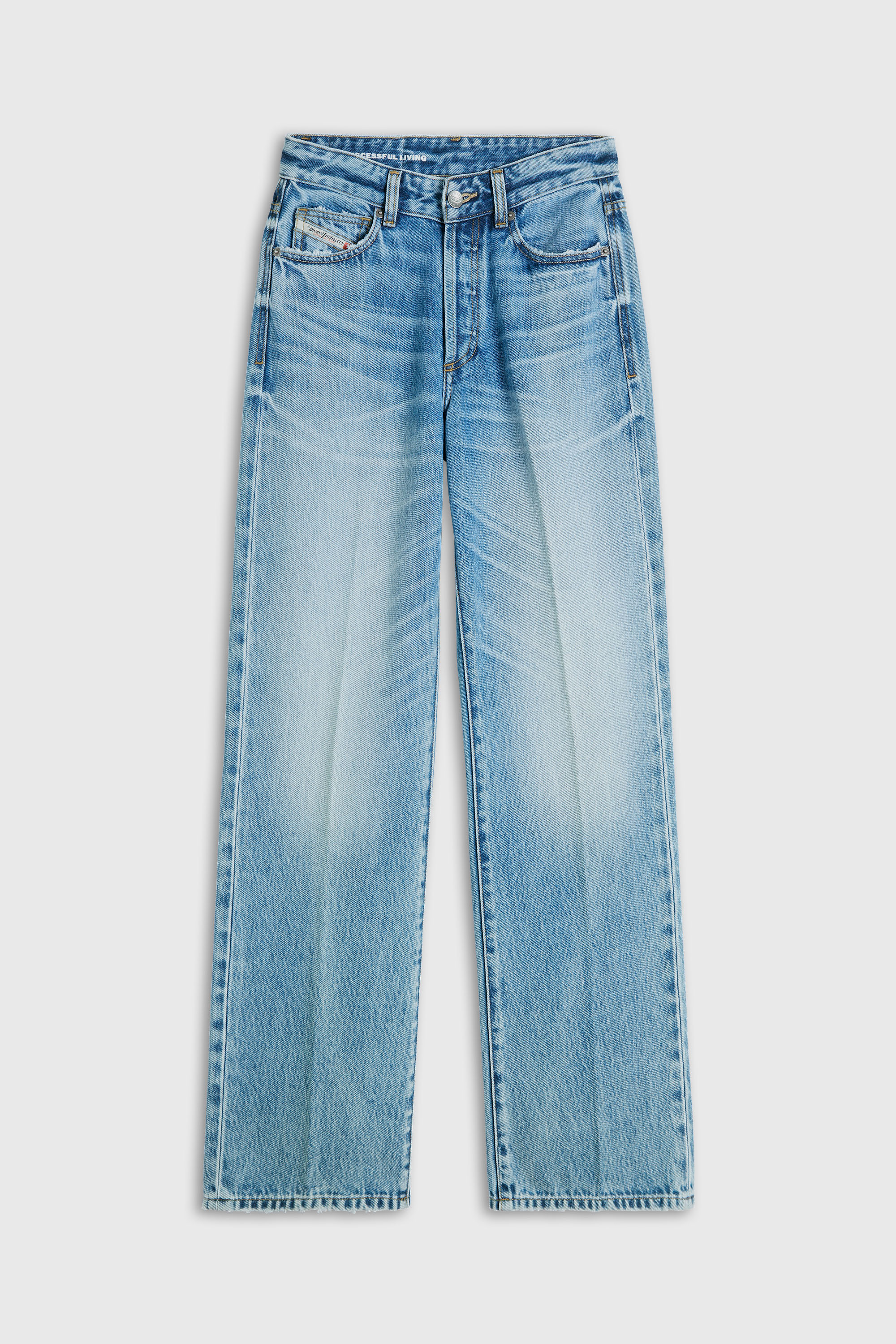 Diesel - Woman's Regular Jeans 1971 D-Sent 0DLDF, Light Blue - 6