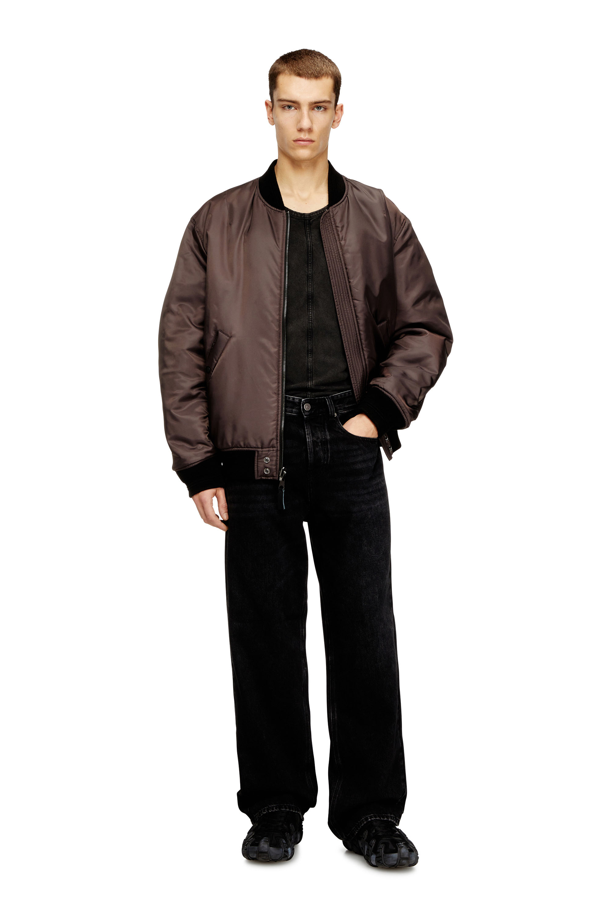 Diesel - Man's Relaxed Jeans 2001 D-Macro 09P09, Black/Dark grey - 2