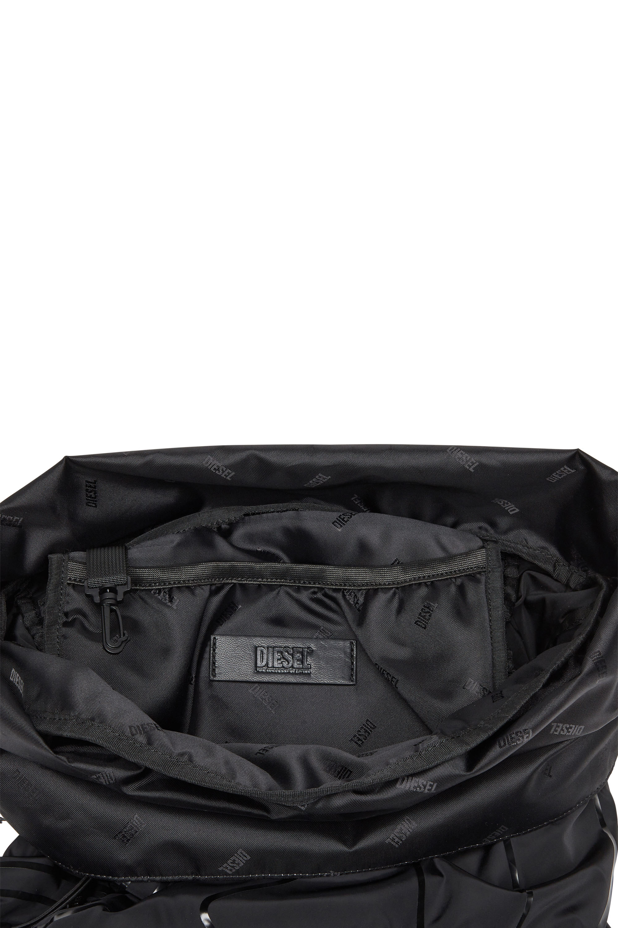 Diesel - DRAPE BACKPACK, Black - Image 4